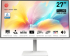 Монитор MSI Modern MD2712PW, 27", 100Hz, 1ms, IPS, 1920x1080 (FHD), HDR Ready, EyesErgo, AG, 1xHDMI1.4, 1xTypeC DP, Бял снимка 1