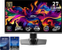  MSI MPG 272URX QD-OLED, 26.5", 0.03ms, 240Hz, 3840x2160 (UHD), 16:9, FLAT, Oled care 2.0, G-Sync Compatible, ClearMR 13000, HDR, 1.5M:1, 100M:1, DP(2.1a), 2xHDMI 2.1, 1xTypeC DP alt. w-PD (98W), USB HUB, Pivot, Heigh Adj., Black, 8kg снимка 1
