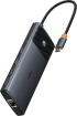 USB хъб Baseus 10 в 1 Metal Gleam Series USB-C към USB-C PD - USB-C - 3x USB-A - 2x HDMI - RJ-45 - SD - TF снимка 2
