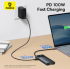 USB хъб Baseus 10 в 1 Metal Gleam Series USB-C към USB-C PD - USB-C - 3x USB-A - 2x HDMI - RJ-45 - SD - TF снимка 12