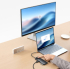 USB хъб Baseus 10 в 1 Metal Gleam Series USB-C към USB-C PD - USB-C - 3x USB-A - 2x HDMI - RJ-45 - SD - TF снимка 11