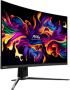 Монитор Геймърски MSI MAG 321CUP QD-OLED, 31.5", 0.03ms, 165Hz, 3840x2160, HDMI 2.1, DP 1.4a, , Black снимка 3