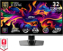 Монитор MSI MPG 322URX QD-OLED, 31.5", 0.03ms, 240Hz, Flat, 3840x2160 UHD, 16:9, 2xHDMI 2.1, 1xTypeC DP, USB HUB, Black снимка 1