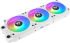 Вентилатор Thermaltake CT120 EX Reverse ARGB Sync PC Cooling Fan 3 Pack Magnetic Connect White снимка 3