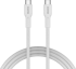 Кабел/адаптер CANYON cable OnWire 60CL C-C 60W COLOR Braided 1m White снимка 1