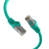 Медна пач корда Patch cable U-UTP, Cat.5e, LSZH, CCA, green, 1 m снимка 4