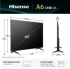 Телевизор Hisense 65" A6Q, 4K Ultra HD 3840x2160, DLED, DFA, Precision Colour, HDR 10+, HLG, Dolby Vision снимка 2