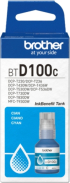 Касета с мастило Brother BT-D100C Cyan Ink Bottle снимка 2