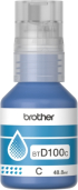 Касета с мастило Brother BT-D100C Cyan Ink Bottle снимка 1
