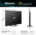 Телевизор Hisense 75" E8Q, 4K Ultra HD 3840x2160, ULED, Quantum Dot,144 Hz, HDR 10+, HLG, Dolby Vision снимка 2