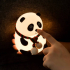 Продукт Tellur детска нощна лампа Панда – силиконова, презареждаема снимка 2