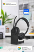 Jabra Evolve2 55 стерео слушалки, Bluetooth, Link380c, UC, черен снимка 10