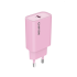 Кабел/адаптер CANYON charger OnCharge 30CL Max Power 30W 1xPD EU Pink снимка 3