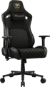 Геймърски стол COUGAR DEFENSOR Gold F Gaming chair, Black Gold снимка 2