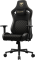 Геймърски стол COUGAR DEFENSOR Gold F Gaming chair, Black Gold снимка 3