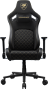 Геймърски стол COUGAR DEFENSOR Gold F Gaming chair, Black Gold снимка 1