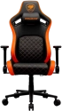 Геймърски стол Cougar Chair Defensor - Черен/Оранжев снимка 1