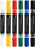  Faber-Castell Акрилен маркер Black Edition, 6 базови цвята снимка 2