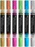  Faber-Castell Акрилен маркер Black Edition, 6 металикови цвята снимка 2