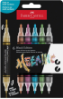  Faber-Castell Акрилен маркер Black Edition, 6 металикови цвята снимка 1