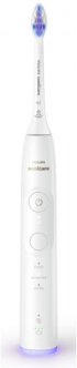 PHILIPS Sonicare HX7400-01, с акумулаторна батерия, 2 режим на четкане, 3 степени на интензивност, бял снимка 2