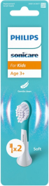 Четка за зъби PHILIPS toothbrush head for Kids 2pcs over 3 years old снимка 7