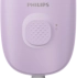 Епилатор Philips 2000 Series BRE237, 1 настройка на скоростта, капаче за масажиране, бръснеща глава с гребен, лилав снимка 3