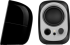 Колонки Edifier R12U 2.0 Audio System, USB, AUX, 2.25-inch Drivers, 4W (RMS), Volume Control, Black снимка 3