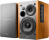 Озвучителна система Edifier R1280T 2.0 Bookshelf Speakers, RCA, 0.5-inch Tweeters, 4-inch Drivers, 42W (RMS), Control Knobs and Remote Control, Brown снимка 3