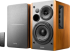 Озвучителна система Edifier R1280T 2.0 Bookshelf Speakers, RCA, 0.5-inch Tweeters, 4-inch Drivers, 42W (RMS), Control Knobs and Remote Control, Brown снимка 1