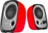 Озвучителна система Edifier R12U 2.0 Audio System, USB, AUX, 2.25-inch Drivers, 4W (RMS), Volume Control, Red снимка 2