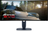 Монитор Dell Alienware AW3425DW , 34.2" CURVED QD-OLED 21:9 ,0.03ms GTG, WQHD (3440x1440), 240Hz снимка 1