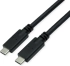 ROLINE 11.02.9066 :: Кабел USB Type C към Type C M-M, 3.2 Gen2, PD 20V, 5A, 100W, черен, 5.0 м снимка 1