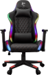 Гейминг стол White Shark GAMING CHAIR THUNDERBOLT Black RGB снимка 2
