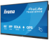 Интерактивна дъска/дисплей IIYAMA TE6512MIS-B4AG, 65\'\' VA panel, UHD 3840x2160, 400cd/m2, 5000:1, 6.5ms, PureTouch-IR, VGA, 2x HDMI, DP, 2x USB-C, RS232c снимка 3