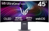 Монитор LG UltraGear 45GX90SA-B, 44.5" 240 Hz, UWQHD (3440 x 1440), 21:9, OLED, Черен снимка 1