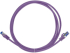 Медна пач корда Patch cable S-FTP Cat.6a 1.5m, Purple, Flex, C6A049S снимка 3