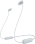 Слушалки Earphones Sony WI-C100 Bluetooth, White снимка 1