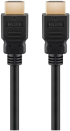HDMI кабел 4K A-A мъжко, черен, Goobay снимка 1