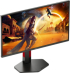 Монитор AOC Q25G4SR, 24.5" IPS WLED, 2560x1440@300Hz, 1ms GtG, 0.3ms MPRT, 400cd m-2, 1000:1, 80M:1, Adaptive Sync, FlickerFree снимка 4