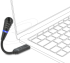Микрофон с гъвкаво рамо Delock 66499 - USB и Mute бутон снимка 2