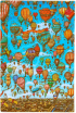  Paperblanks Тефтер Balloon Festival, Mini, мека корица, 104 листа снимка 3