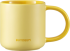 BUYDEEM Ceramic Mug 300 ml, model CD1018, color Mellow Yellow снимка 1
