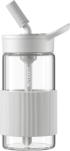 Продукт BUYDEEM Portable Glass Straw Bottle 500 ml, model CD1017, color Oats White снимка 1