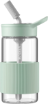 Продукт BUYDEEM Portable Glass Straw Bottle 500 ml, model CD1017, color Cozy Greenish снимка 2