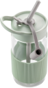 Продукт BUYDEEM Portable Glass Straw Bottle 500 ml, model CD1017, color Cozy Greenish снимка 1
