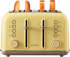  BUYDEEM 4 Slice Toaster, model DT640E, color Mellow Yellow, EU снимка 3