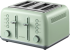 Тостер BUYDEEM 4 Slice Toaster, model DT640E, color Cozy Greenish, EU снимка 1