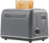  BUYDEEM 2 Slice Automatic Metal Toaster, model DT730E, color Ink Grey, EU снимка 4