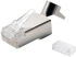  RJ45 конектор за кабел категория 6a, екраниран, 10 бр. снимка 6